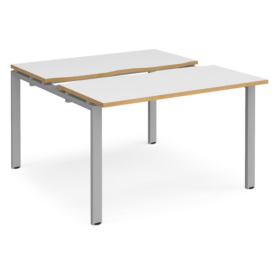 Adapt 1200mm Deep Sliding Top Double Starter Bench Desk